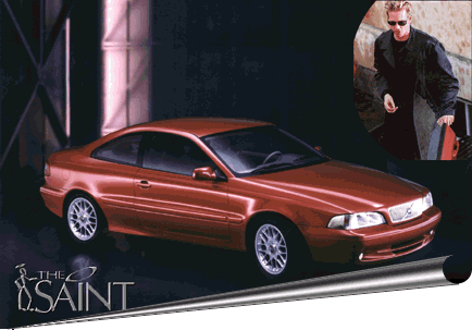 Saint 39s Volvo C70 The latest marriage of The Saint and a Volvo 