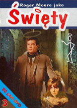 Święty with Roger Moore on DVD