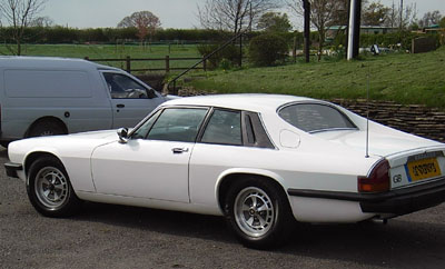 Rear of Jaguar XJS in 2008