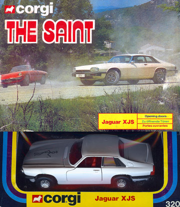 Corgi Return of The Saint's Jaguar XJS Corgi Toys (Great Britain) #320, 