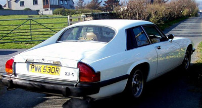 Rear shot of Jaguar XJS PWK 530R