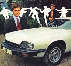 The Saint Ian Ogilvy with Jaguar