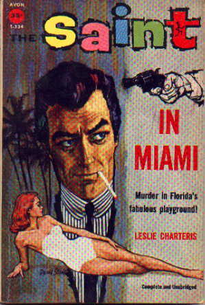 THE SAINT IN MIAMI CHARTERIS LESLIE