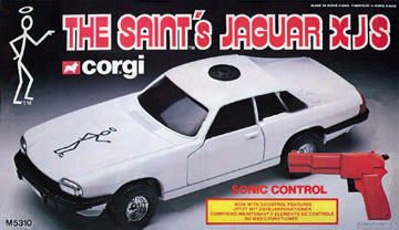 The Saint's Jaguar by Corgi with Sonic Control