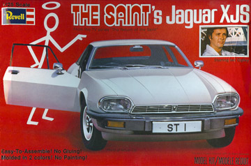 The Saint's Jaguar Model by Revell