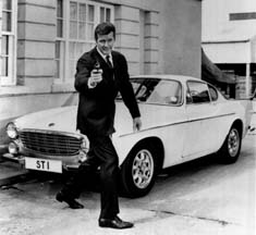 Saint Roger Moore with Volvo